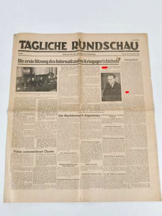Deutschland nach 1945, Tägliche Rundschau - Zeitung...
