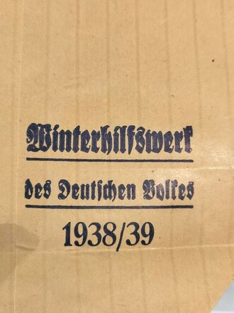 Winterhilfswerk Spendetüte 1938/39