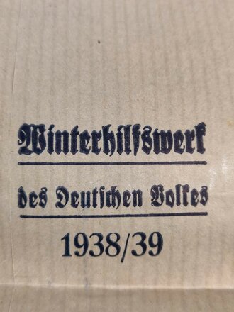 Winterhilfswerk Tüte für eine "250 Gramm Nudeln Spende" 1938/39