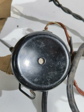 British WWII, Army Wireless Set Headset DLR No5, used, uncleaned, untested