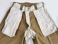 Luftwaffe Tropenhose, getragenes Kammerstück in gutem Zustand