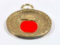 Tragbare Medaille "Nationale Erhebung Wettschiessen 1933" Durchmesser 40mm