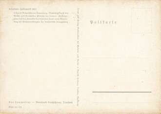 Künstler-Hilfswerk 1937, Ansichtskarte, Vor Tauwetter